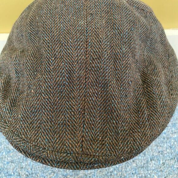 Men M/L paperboy hat mixed brown color - Picture 4 of 10